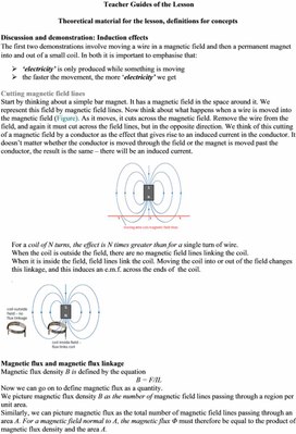 Обложка для материала 4Electromagnetic induction. Magnetic flux and flux linkage