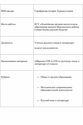 Образец ревности в мировой литературе