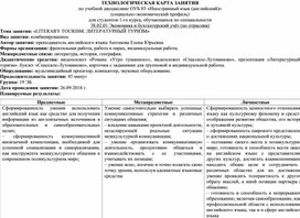 Обложка для материала ТЕХНОЛОГИЧЕСКАЯ КАРТА ЗАНЯТИЯ по учебной дисциплине ОУБ 03 «Иностранный язык (английский)» (социально-экономический профиль) для студентов 1-го курса, обучающихся по специальности 38.02.01 Экономика и бухгалтерский учёт (по отраслям)