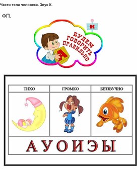 Обложка для материала "Части тела человека"
