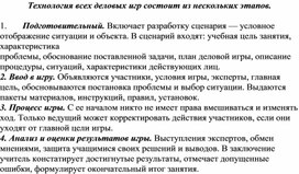 Обложка для материала Этапы игровых технологий