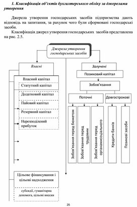 Обложка для материала Класифікація об’єктів бухгалтерського обліку за джерелами утворення