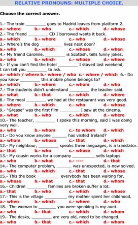 RELATIVE CLAUSE