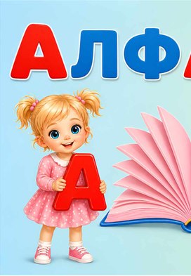 Обложка для материала «Алфавит» учебное пособие