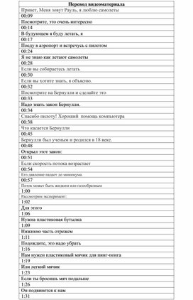 Обложка для материала Видеоматериал перевод (1)