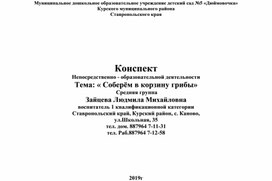 Конспект открытого занятия  (познавательная деятельность с использованием экспериментирования) Тема: «Маленькие волшебники».