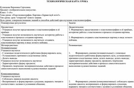 Конспект урока по изобразительному искусству для 1 класса на тему: «Пластилинография. Картина «Здравствуй лето!»