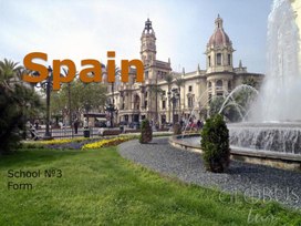 Исследовательская работа по английскому языку на тему Испания