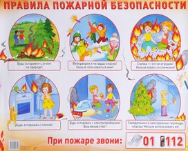 Обложка для материала правила пожарной безопасности