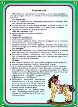 Обложка для материала ветряная оспа