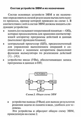 Архитектура эвм вопросы к экзамену