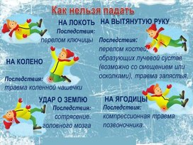 Обложка для материала как нельза падать