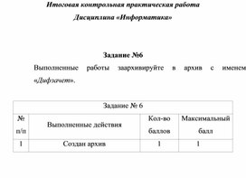 Обложка для материала Задание 6 на зачет