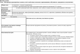 Обложка для материала Построение среднесрочных планов в свете идей новых подходов в преподавании и обучении по  программе по математике