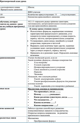 Обложка для материала план урока_вращатель дв