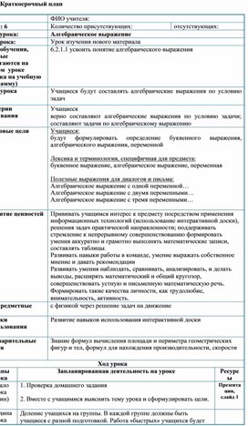 Обложка для материала краткосрочный план (1)