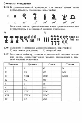Обложка для материала системы счисления.docx