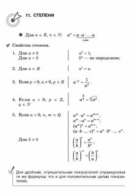 Материал по математике