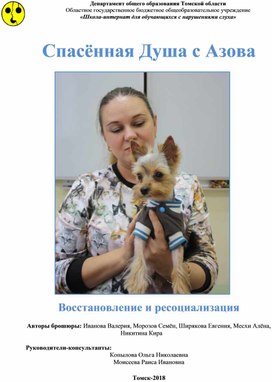 Обложка для материала Методический материал "Спасённая Душа с Азова"