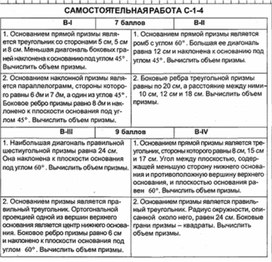 Обложка для материала Геометрия в таблицах. 10-11кл_контрольная работа