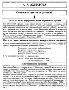 Обложка для материала Материал к урокам по русской литературе