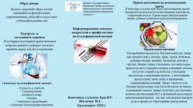 Обложка для материала Буклет "Информирование девушек подростков о профилактике железодефицитной анемии"