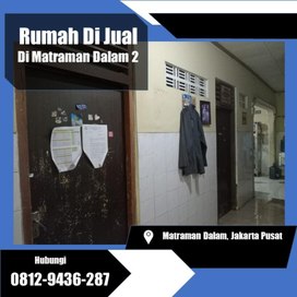 Обложка для материала TLP 0812-9436-287 Info Rumah Murah Di Jakarta Pusat 1,2 M Matraman Strategis