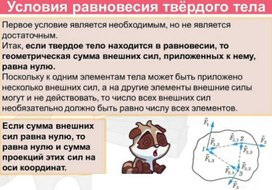 Обложка для материала условия равновесия рычага