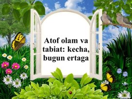 Atrof -muhitni muhofaza qilish kimyoviy elementlar quyosh nuri bir qator kimyoviy reaktsiyalarga uchraydi va natijada tutun, tuman va tutun aralashmasi paydo bo'ladi. Zarrachalar kabi ifloslantiruvchi moddalarni ko'rishimiz mumkin bo'lsa -da, sog'ligimiz uchun zararli bo'lgan boshqa moddalar ko'rinmas bo'lib qoladi.