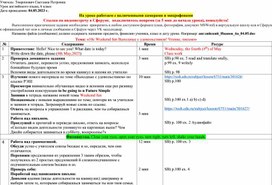 Обложка для материала Карта дистанционного урока для 6 класса по УМК Spotlight 6