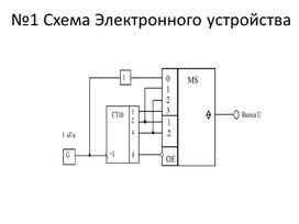 Обложка для материала Схема Электронного устройства