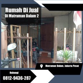 Обложка для материала CALL 0812-9436-287 Dijual Rumah Cocok Investasi Matraman Dalam