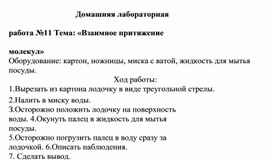 Обложка для материала Домашняя лабораторная работа