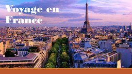 Презентация для вводного урока по теме "Voyage en France"