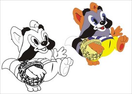 Обложка для материала разукрашки