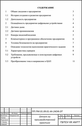 Обложка для материала Отчет о производственной практике