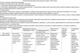 Обложка для материала «Предложный падеж имён существительных» 3 класс