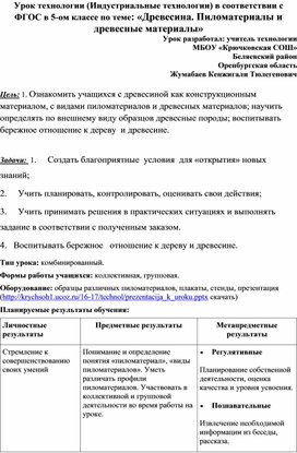 Обложка для материала технология
