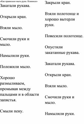 Обложка для материала гигиена