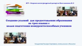 Предметно-языковое интегрированное обучение CLIL