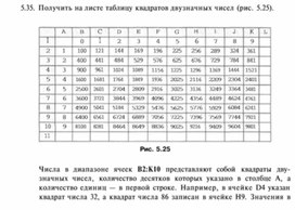 Материал по информатике задание и упражнения по Excel