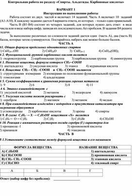 Обложка для материала Альдегиды и кетоны