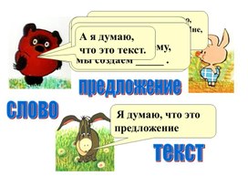 Презентация к уроку русского языка  во 2 классе на тему: "Что такое предложение"