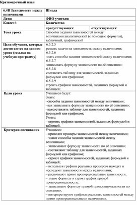 Обложка для материала 6.4В-10. Способы задания зависимостей. Краткосрочный план