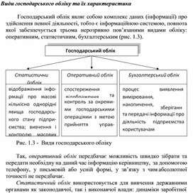 Обложка для материала Види господарського обліку та їх характеристика