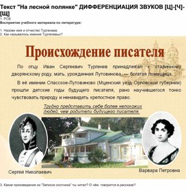 Обложка для материала "На лесной поляне" Дифференциация звуков Ч, Ц, Щ