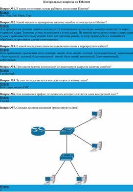 Обложка для материала Контрольные вопросы по Ethernet