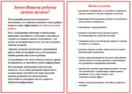 Обложка для материала зачем вашему ребенку музыка