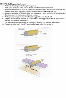 Обложка для материала 7 electrical measuring instruments, electric engines