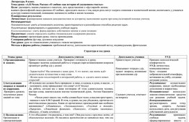 Обложка для материала Конспект урока по литературе в 8 классе. Тема: "«А.П.Чехов. Рассказ «О любви» как история об упущенном счастье»